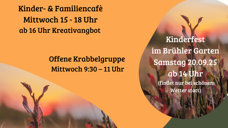 Kreativprogramm im Familiencafé