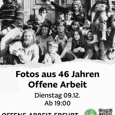 Fotos aus 46 Jahren Offene Arbeit