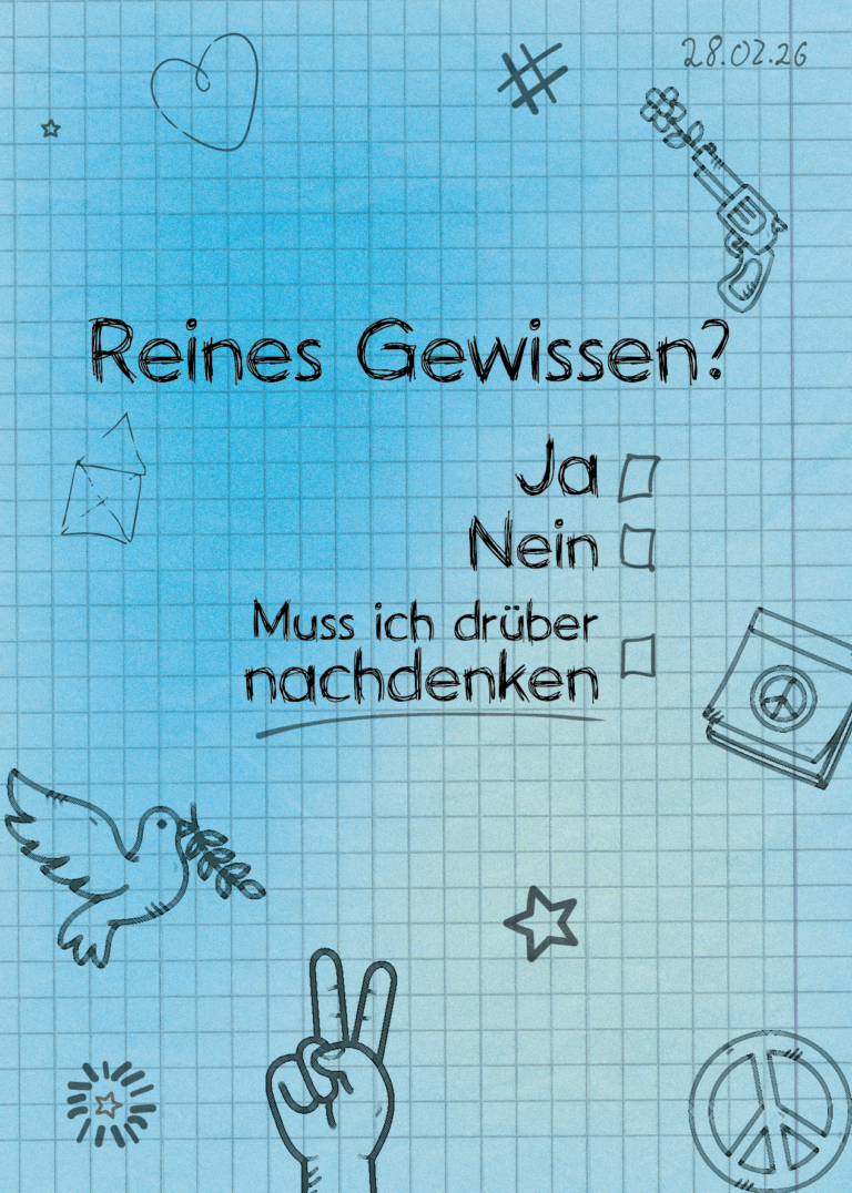 Dein Gewissen. Deine Entscheidung.