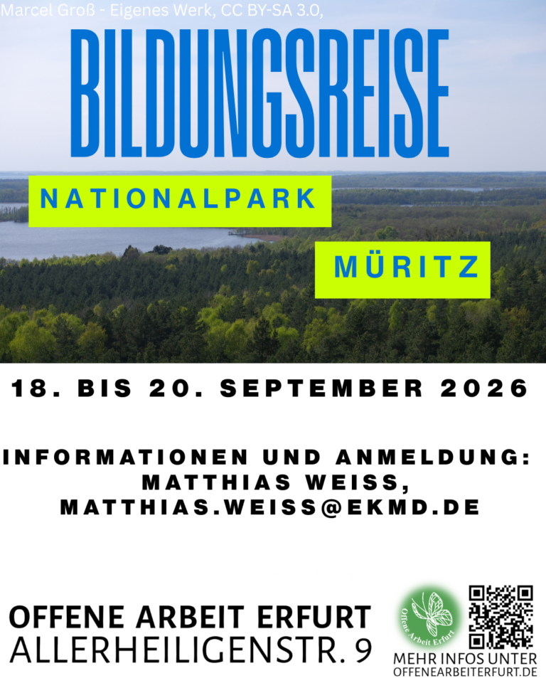 Bildungsreise Nationalpark Müritz