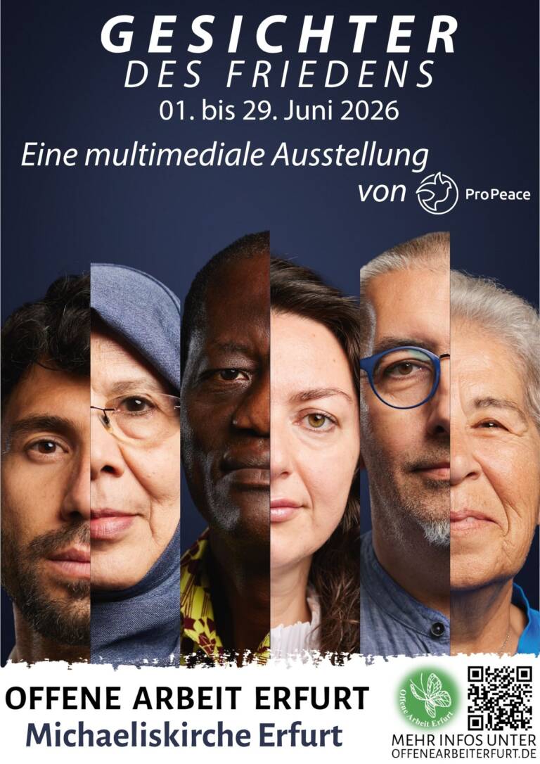 Ausstellung – Gesichter des Friedens