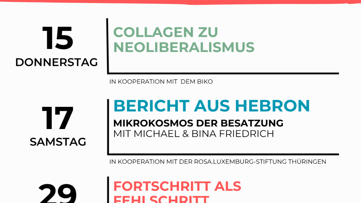 Themenabende im Oktober