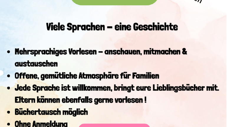 Mehrsprachiges FamilienLeseCafé