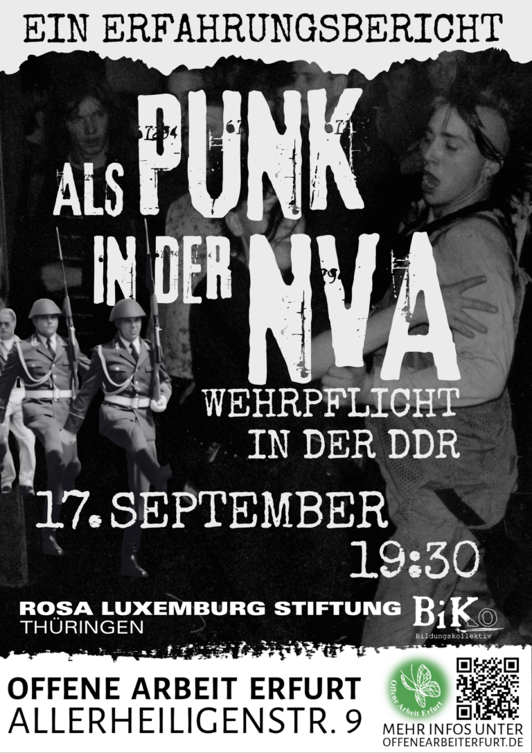 Als Punk in der NVA – Ein Erfahrungsbericht