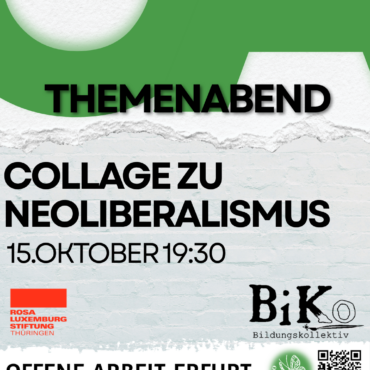Collage zu Neoliberalismus