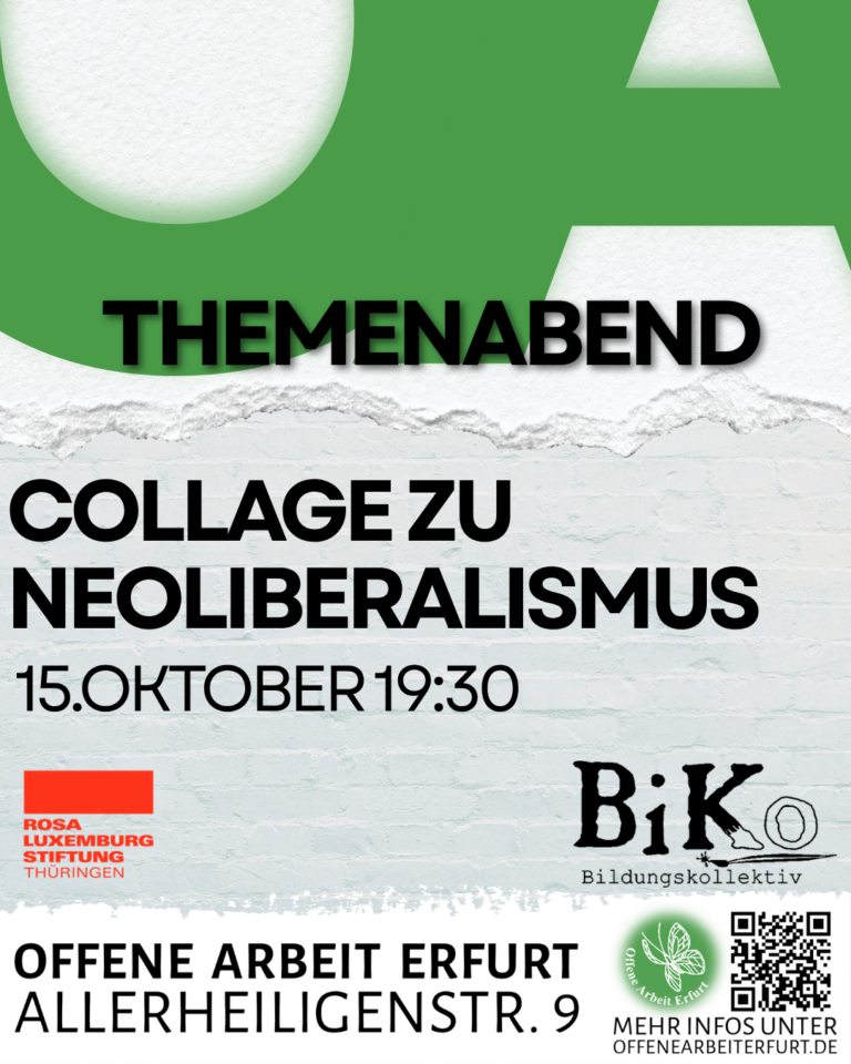 Collage zu Neoliberalismus